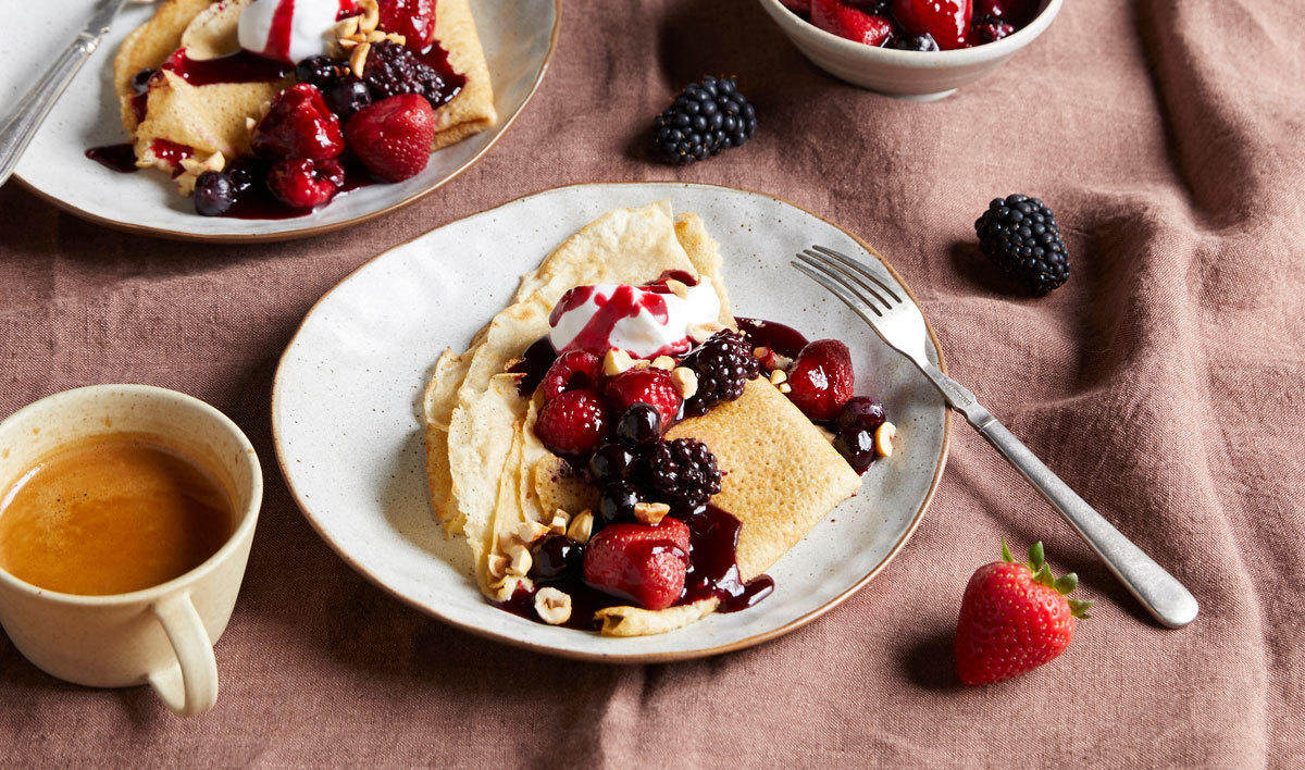 Buckwheat crepes
